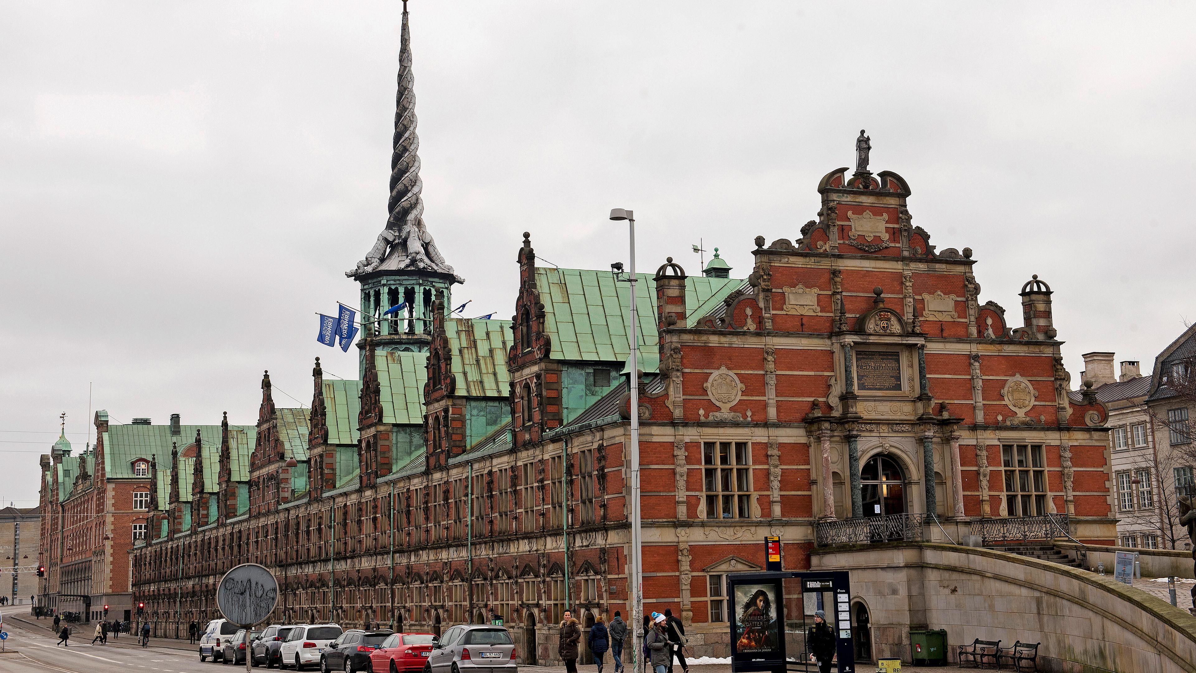 Archivbild: Ein Blick auf die Alte Börse in Kopenhagen