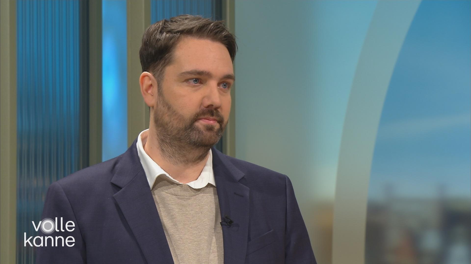 Sascha Ruhle im Gespräch bei Volle Kanne