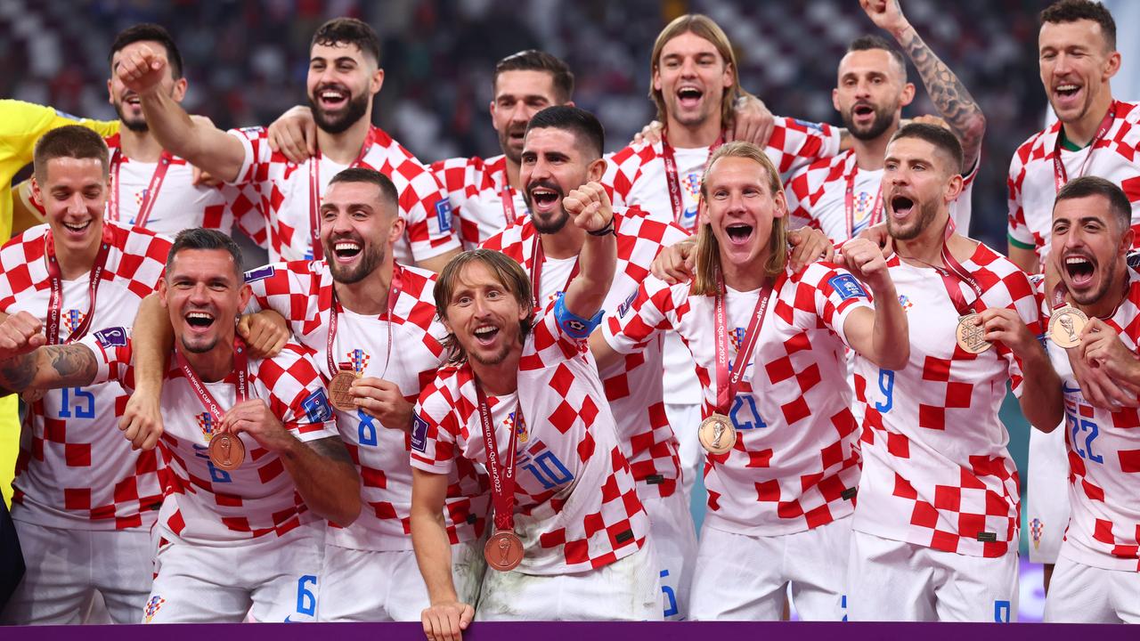 Fußball-WM 2022 Kroatien - Marokko Spiel um Platz drei