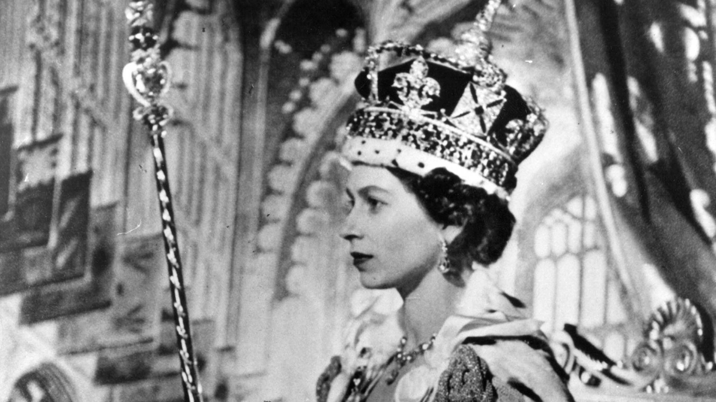 QUEEN ELIZABETH II has been crowned at a coronation ceremony in Westminster Abbey in London