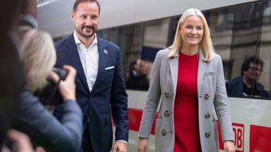 Das Kronprinzenpaar aus Norwegen gab sich am Dienstag den 15.10 zur Eröffnung der Frankfurter Buchmese die Ehre.