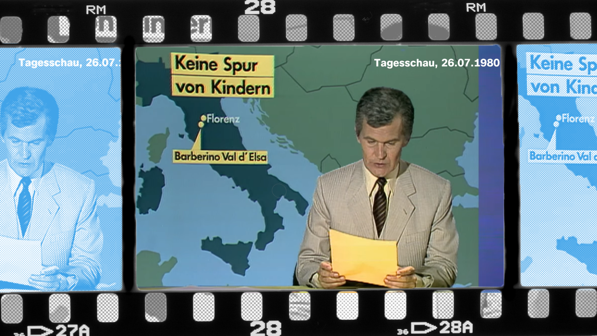 Herbstliche Landschaft in der Toskana