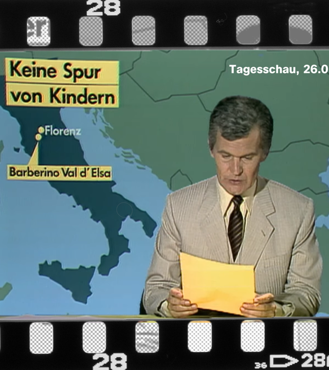 Herbstliche Landschaft in der Toskana