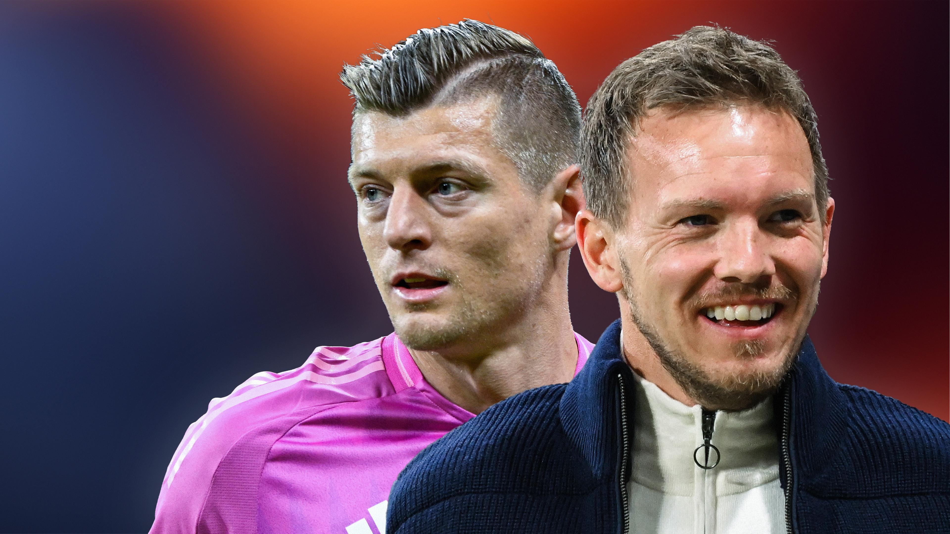 Toni Kroos und Julian Nagelsmann