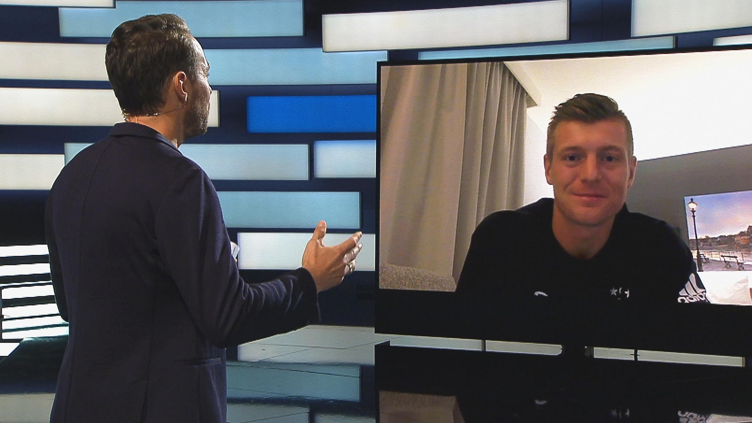 Toni Kroos im Interview des aktuellen Sportstudio