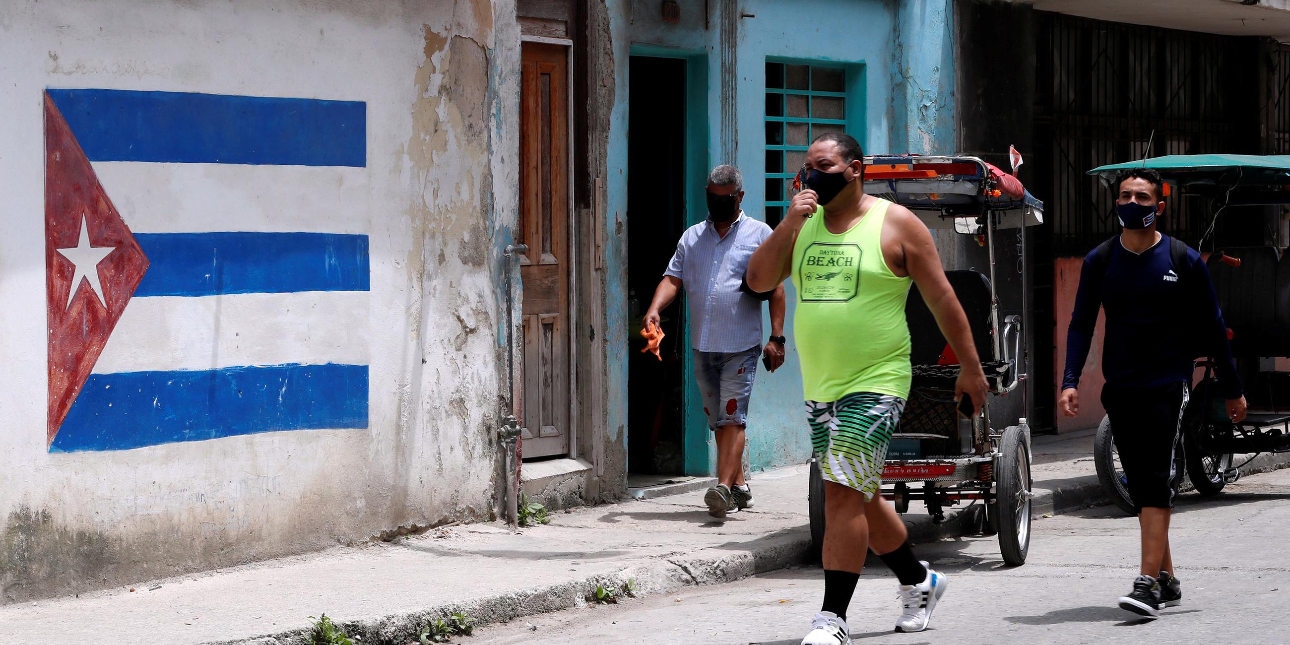 Straßenszene in Havana, Kuba