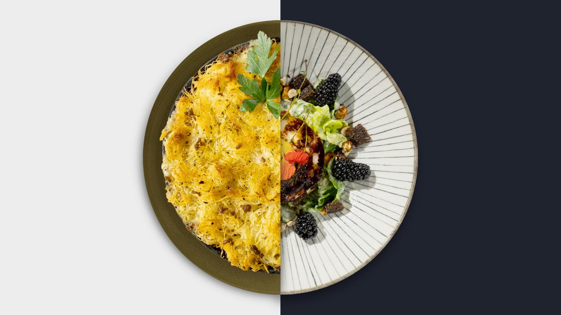 Künefe vs. Römersalat