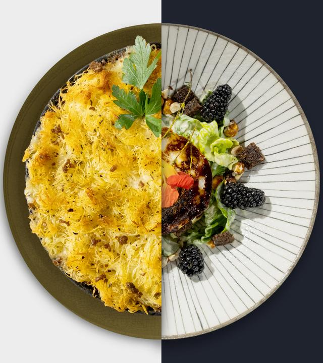 Künefe vs. Römersalat