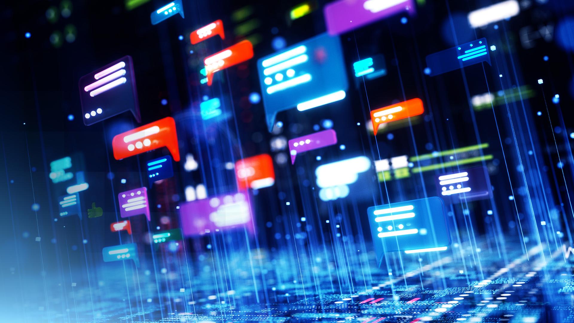 Digitale Nachrichtenblasen