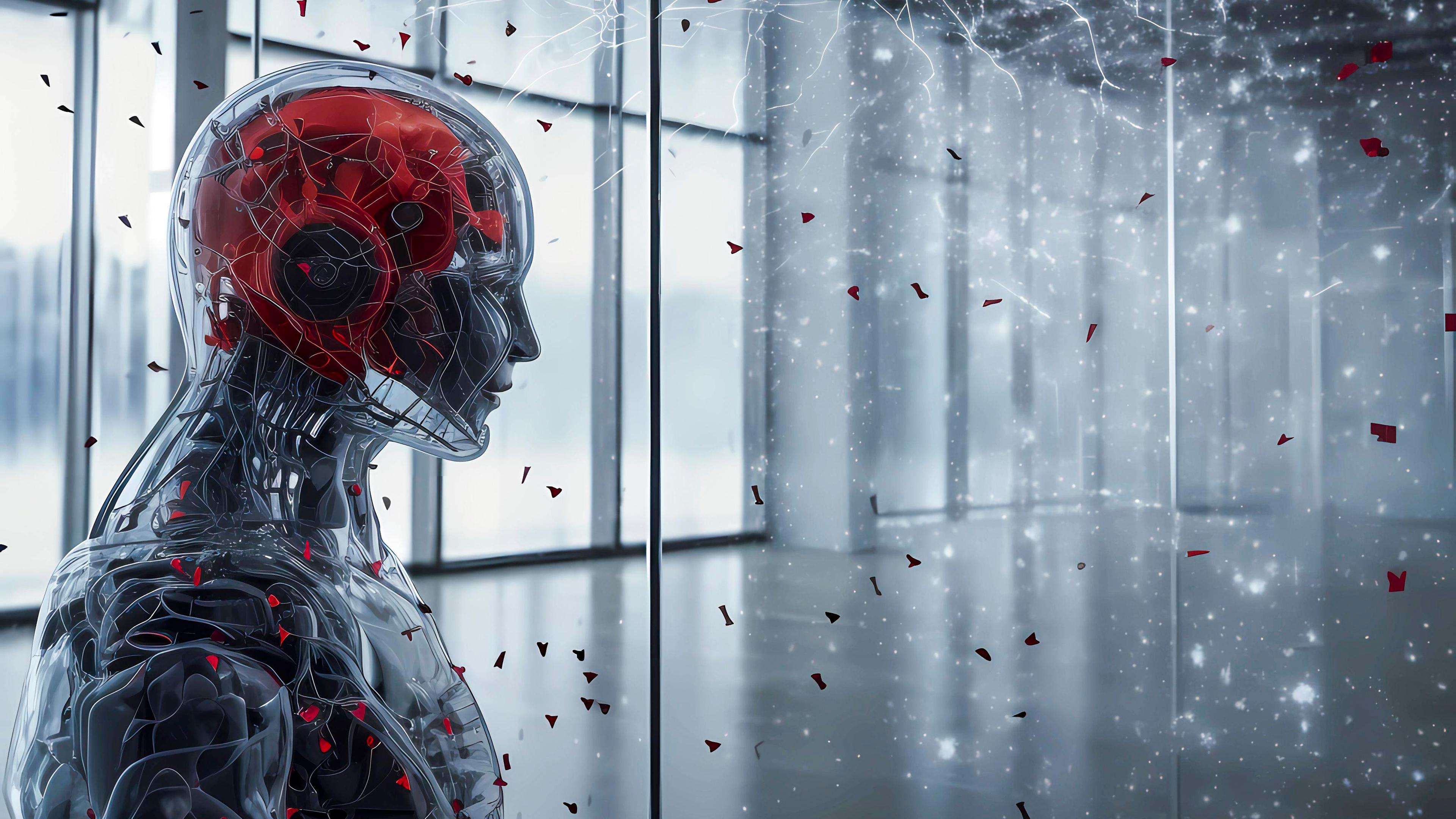 Wissenschaftler arbeiten mit künstlicher Intelligenz an der Erforschung des menschlichen Gehirns und der KI Generierung