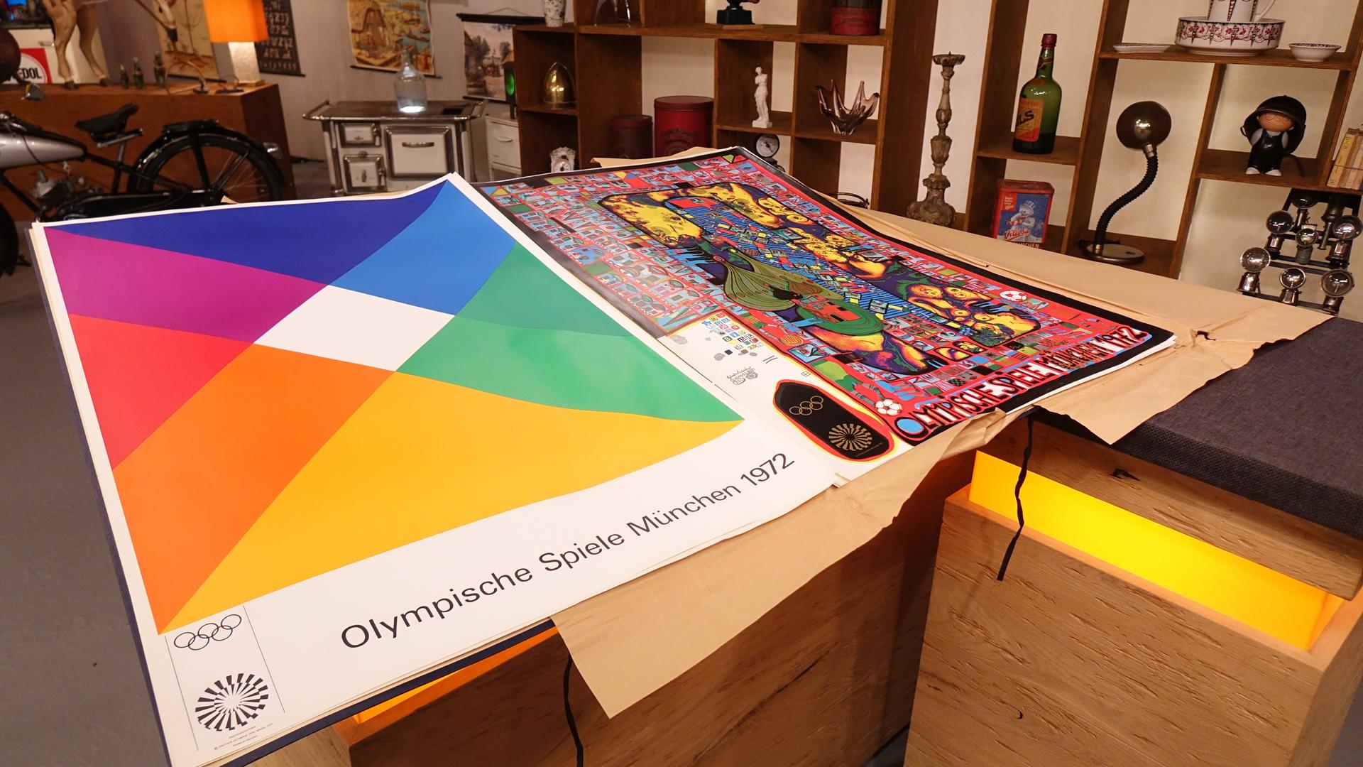 Kunstplakate Olympische Spiele 1972 München