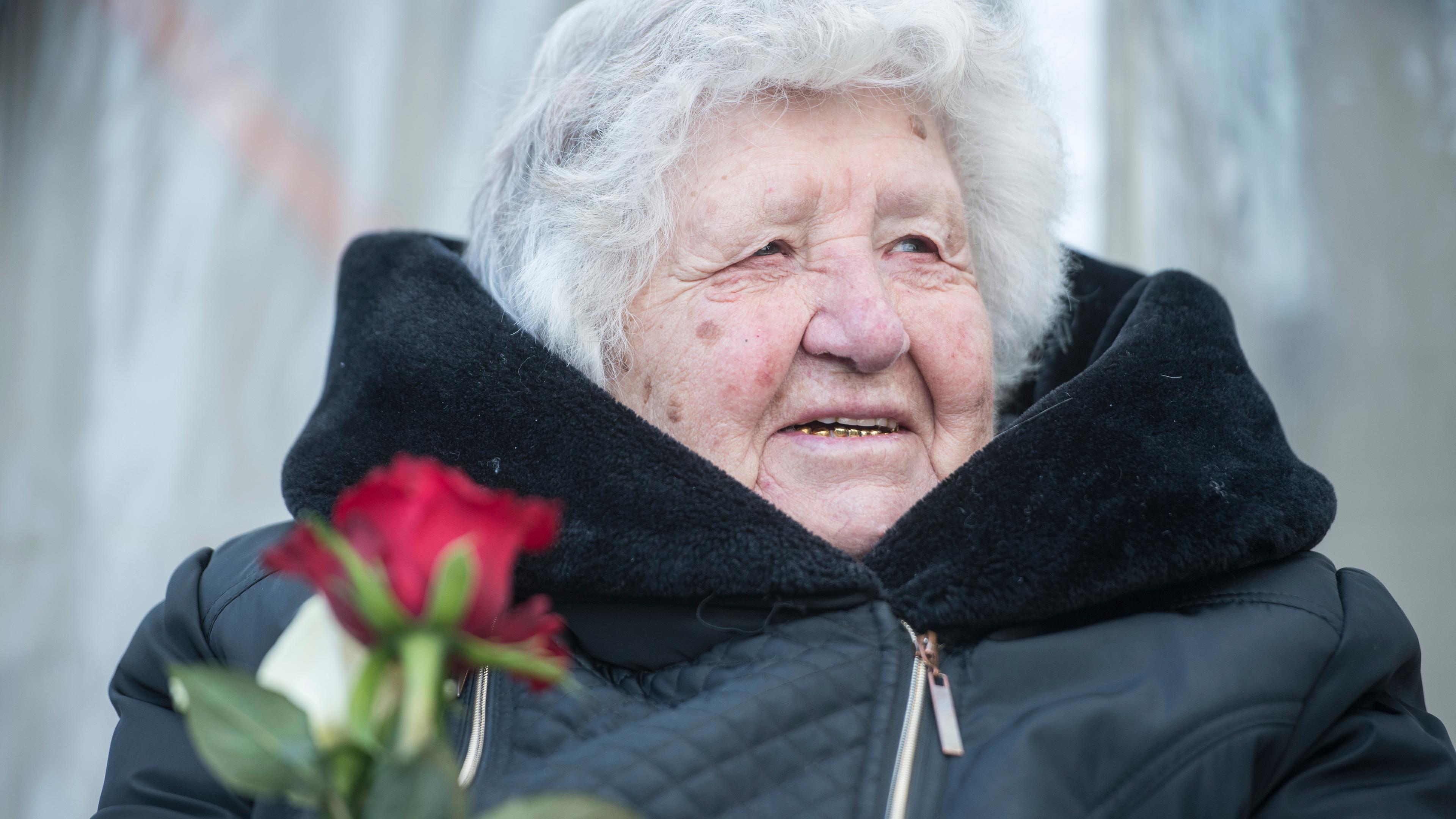 KZ-Überlebende Anastasia Gulej