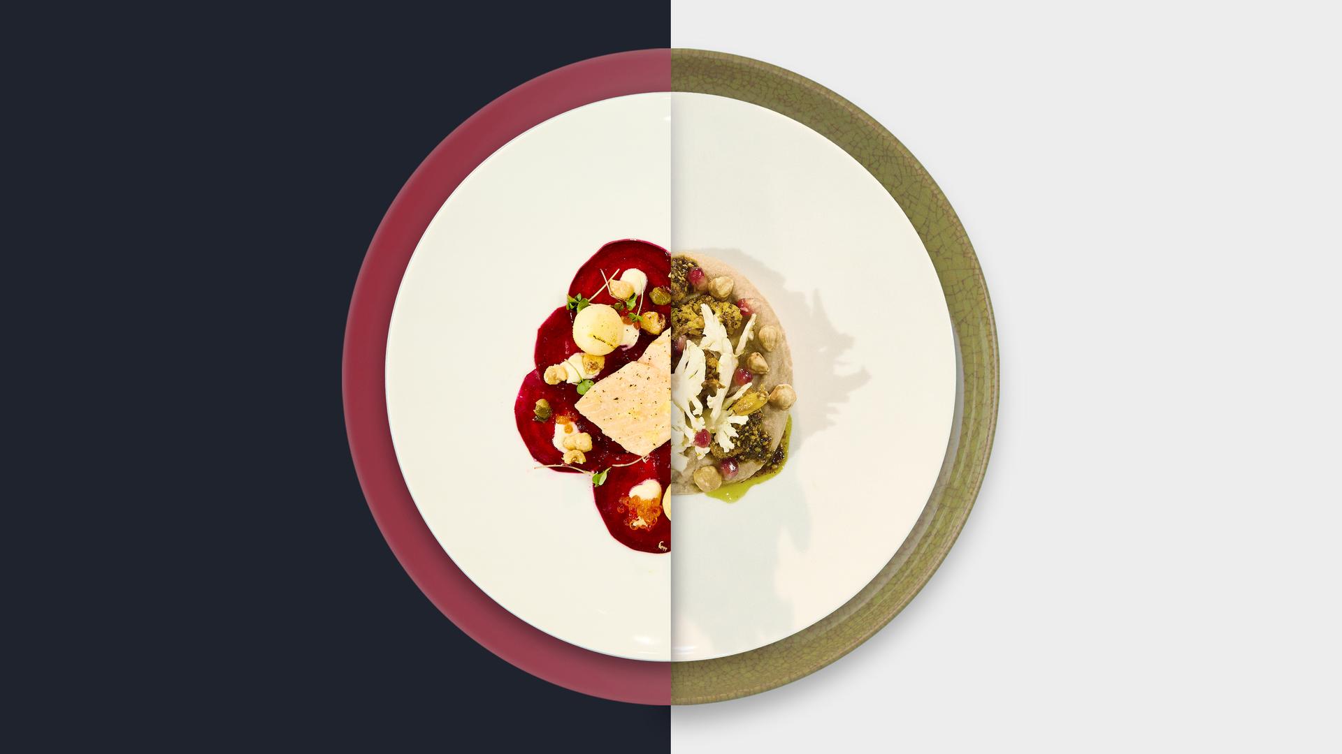 Lachsforelle vs. Blumenkohl