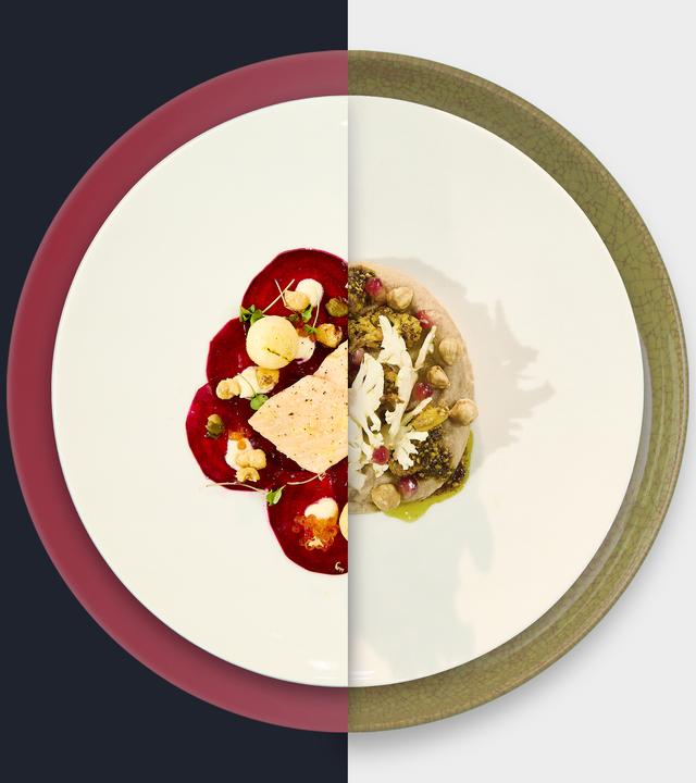 Lachsforelle vs. Blumenkohl