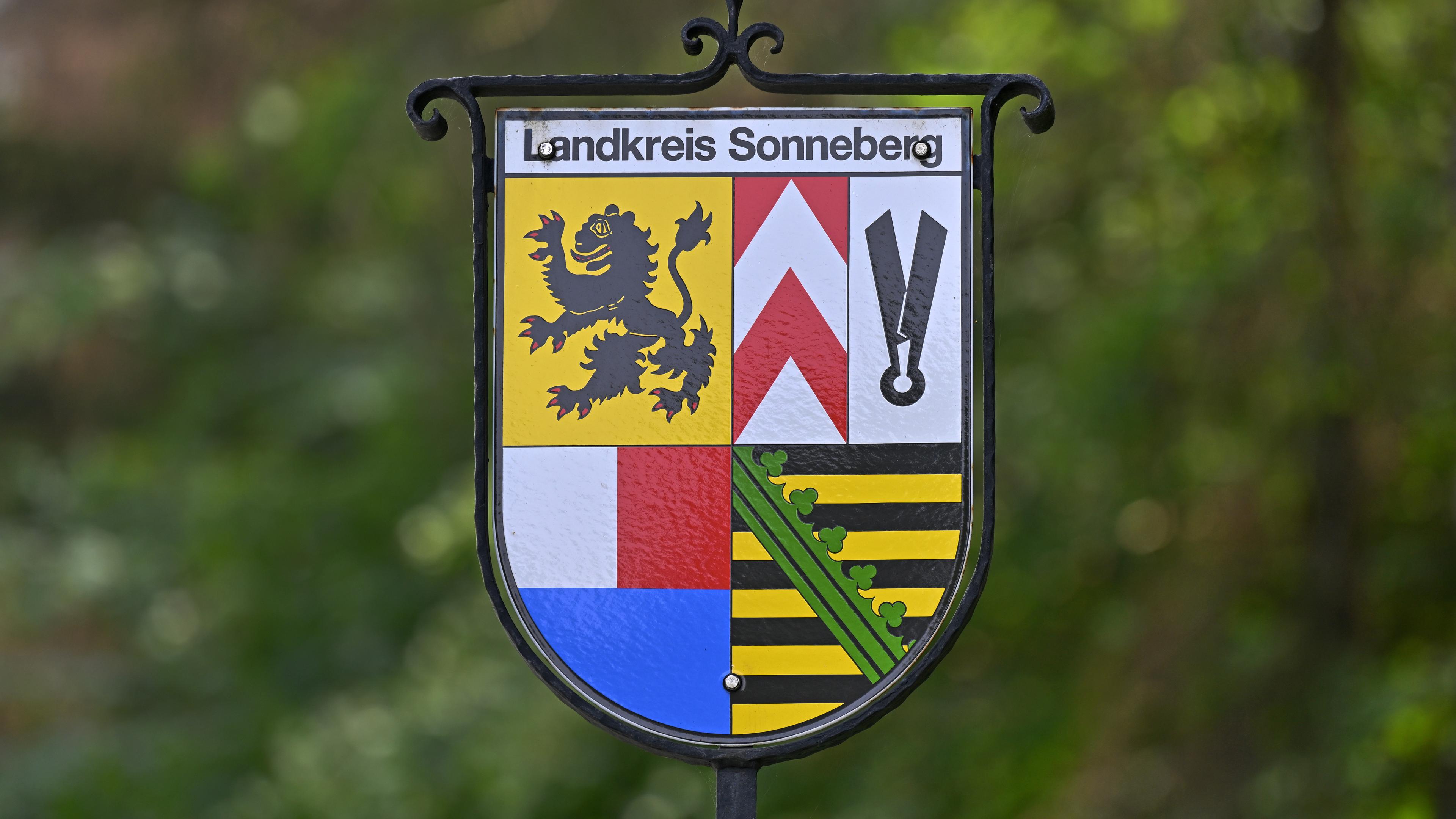 Kreiswappen des Thüringer Kreises Sonneberg