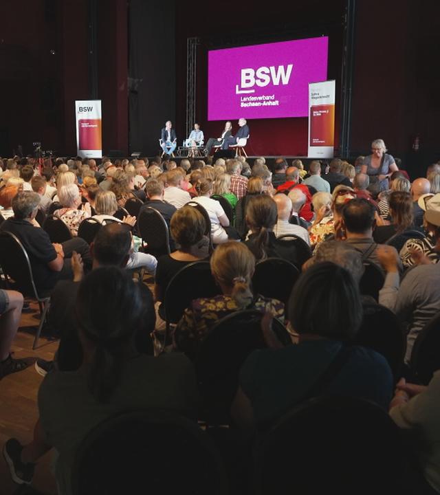 Podiumsveranstaltung des BSW