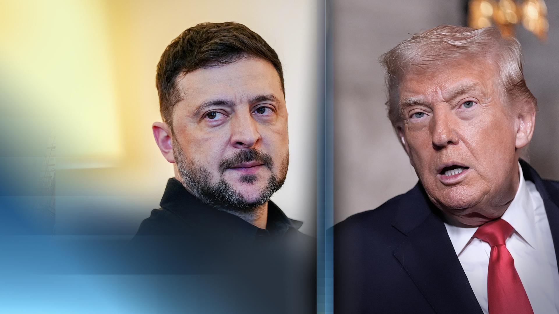 Wolodymyr Selenskyj und Donald Trump