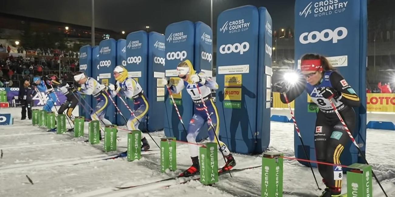 Sprint-Finale der Langläuferinnen beim Weltcup in Oberhof