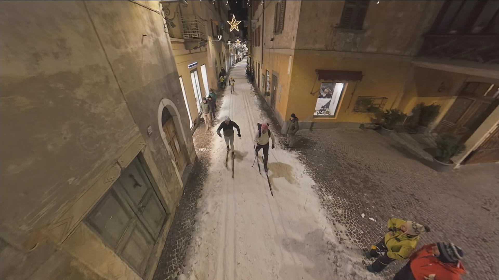 Das traditionelle Langlaufrennen in Bormio