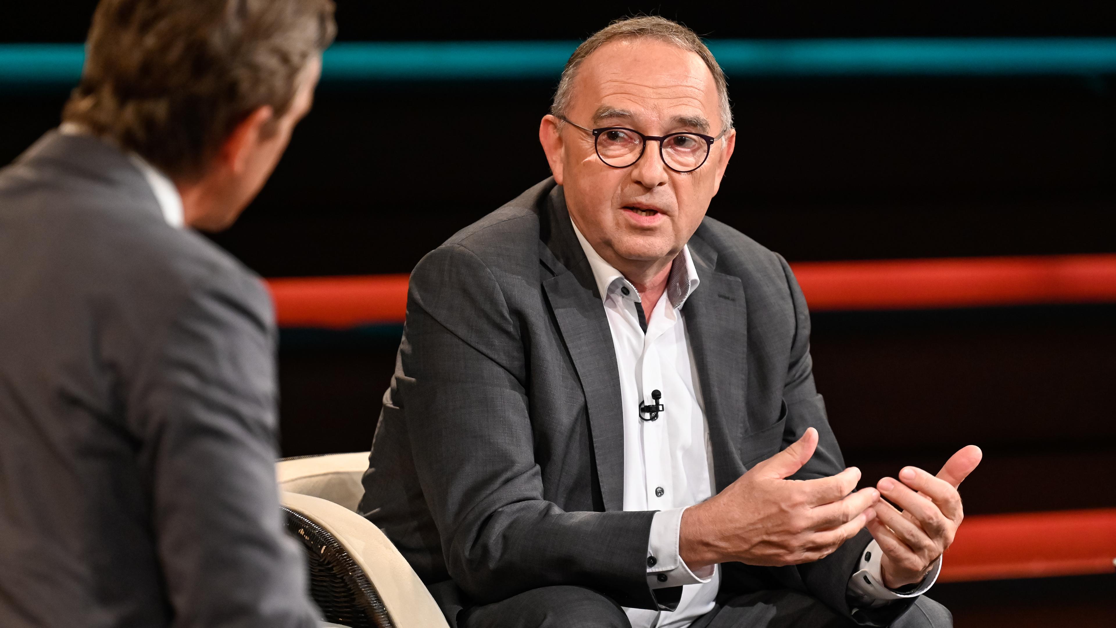 SPD Vorsitzender Norbert Walter-Borjans bei Lanz