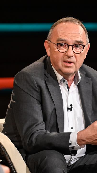 SPD Vorsitzender Norbert Walter-Borjans bei Lanz