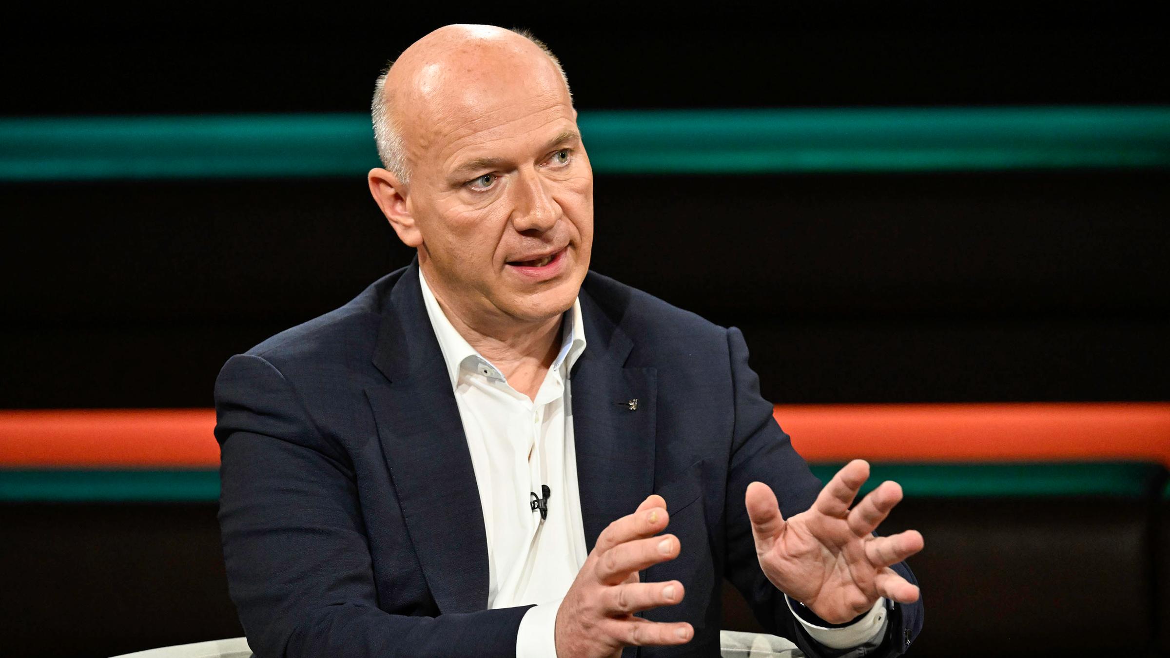 Berlins Bürgermeister Kai Wegner zu Gast bei Lanz.