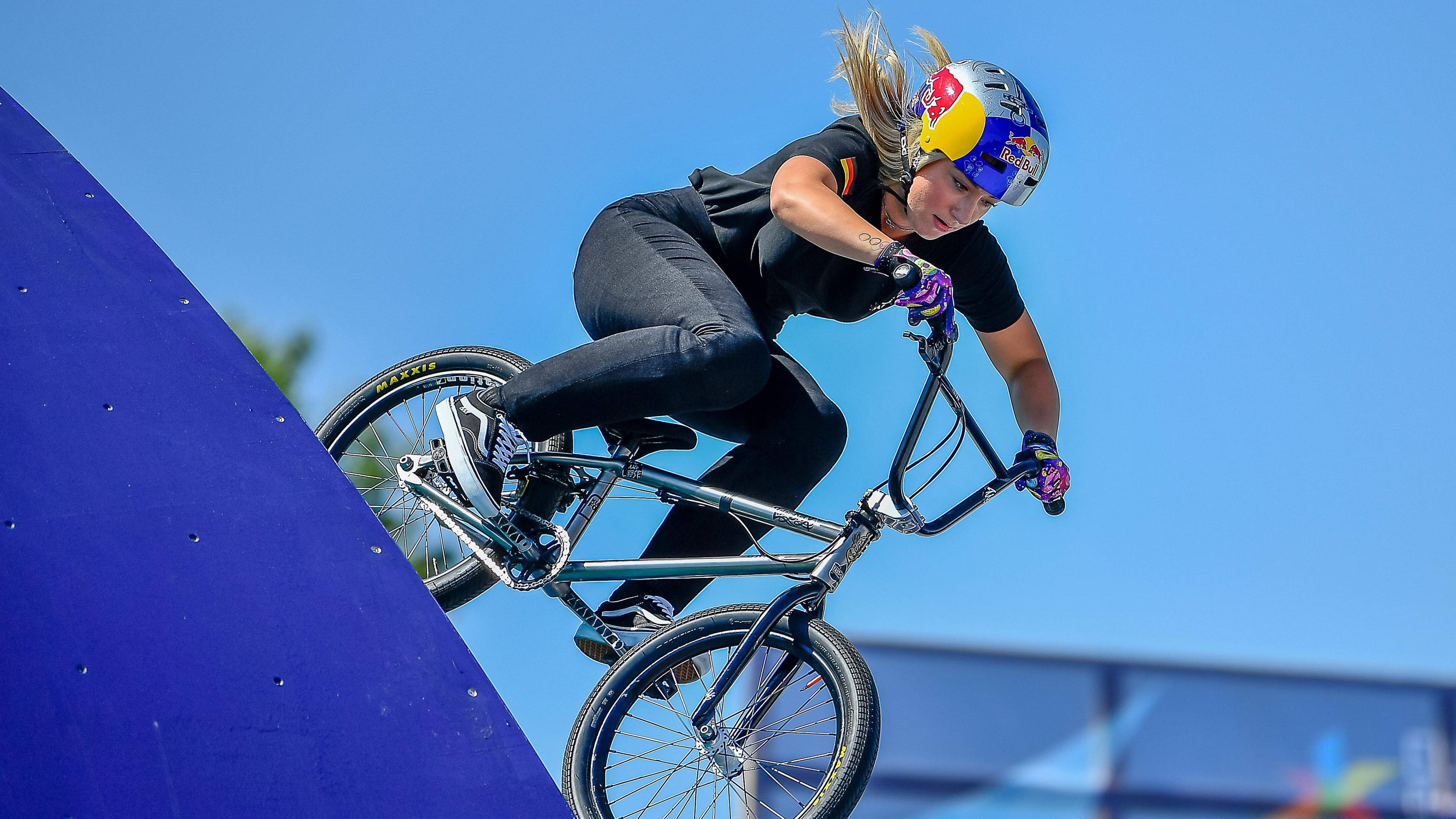 Lara Lessmann BMX Freestyle Womens Park Qualification Heat