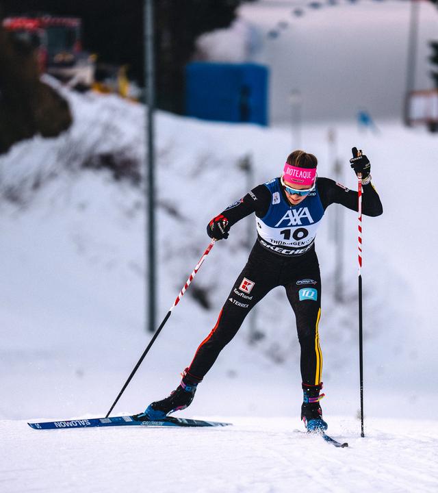 Laura GIMMLER (Deutschland) ist in Aktion. 