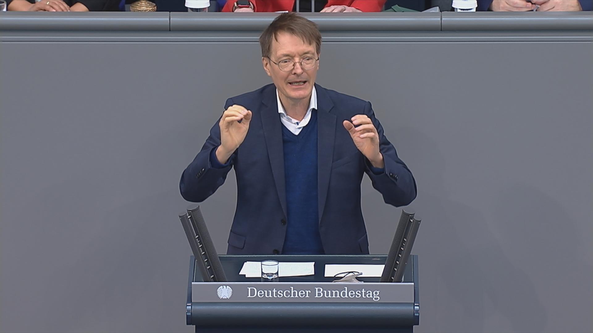 Lauterbach Bundestag