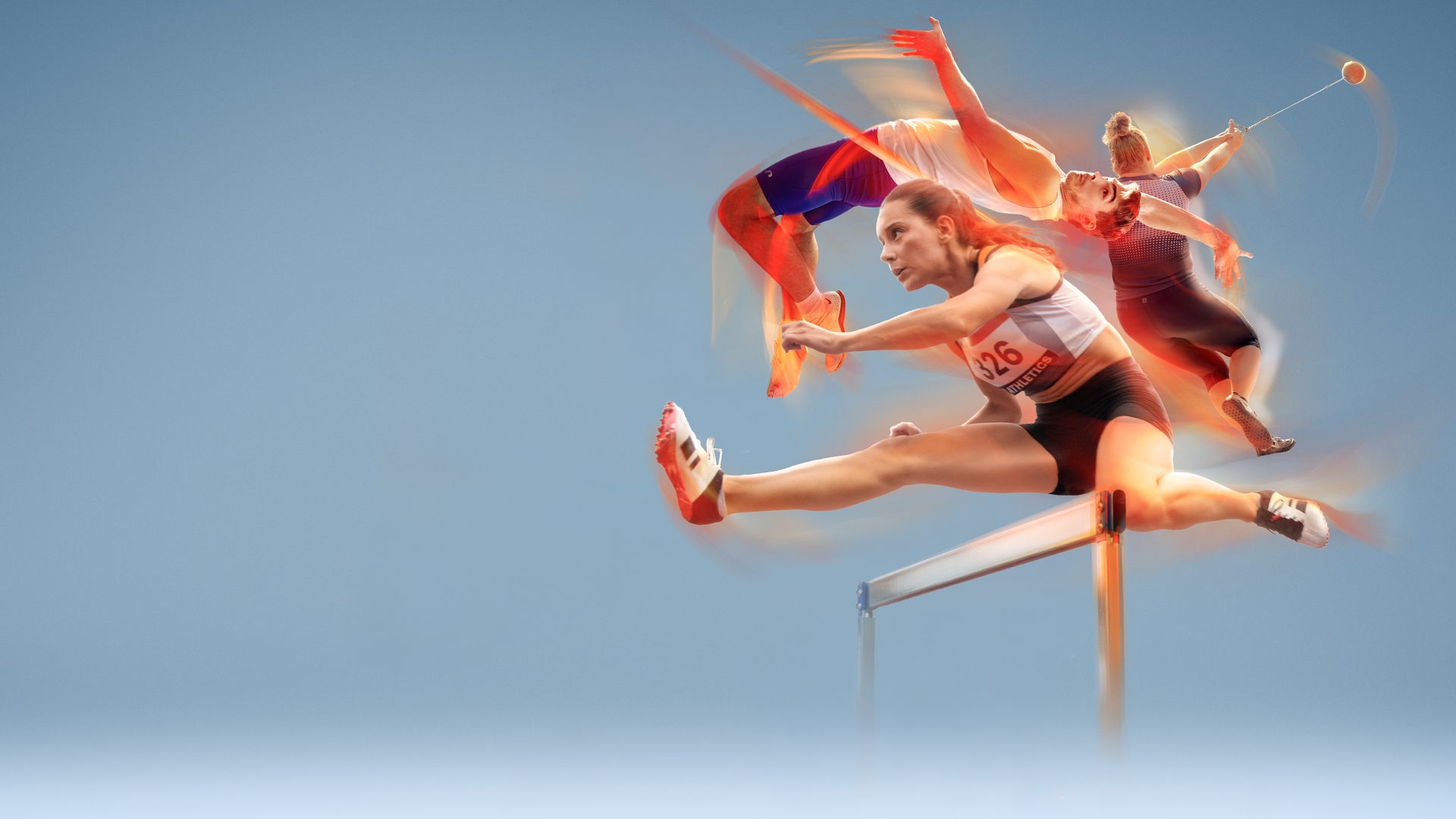 Leichtathletik-Collage