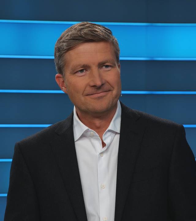 Der Moderator des ZDF-Politbarometers, Stefan Leifert.