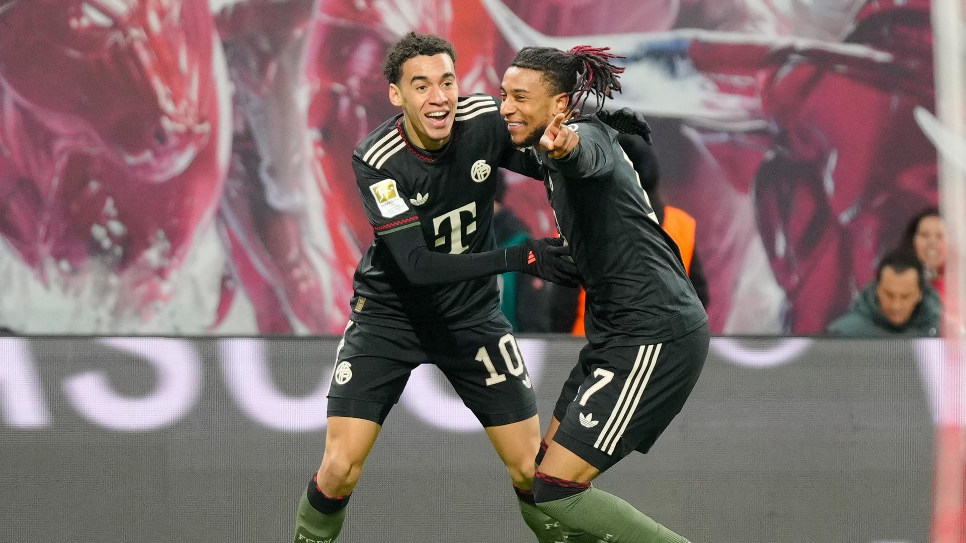 Jamal Musiala und Michael Olise am 17.01.26