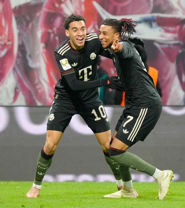 Jamal Musiala und Michael Olise am 17.01.26