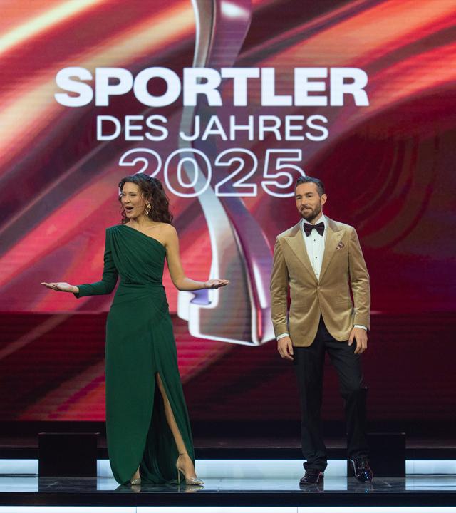 Lena Kesting und Sven Voss bei der Gala Sportler des Jahres 2025