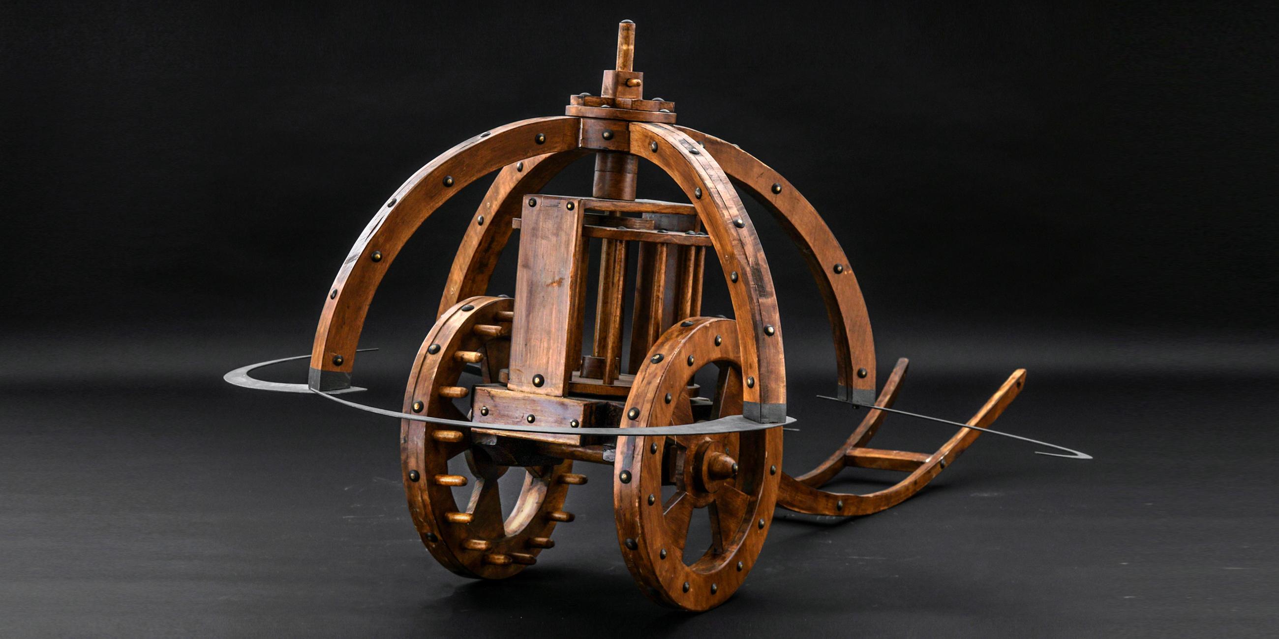 Leonardo da Vinci - Sichelwagen 