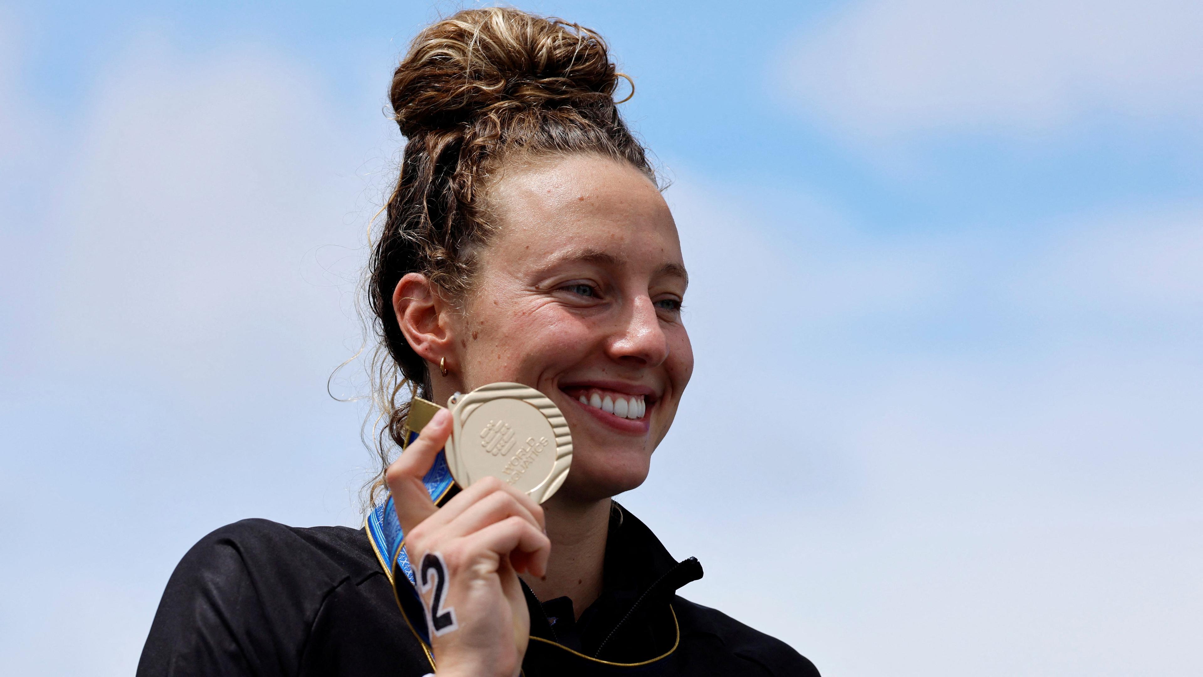 Leonie Beck mit Goldmedaille