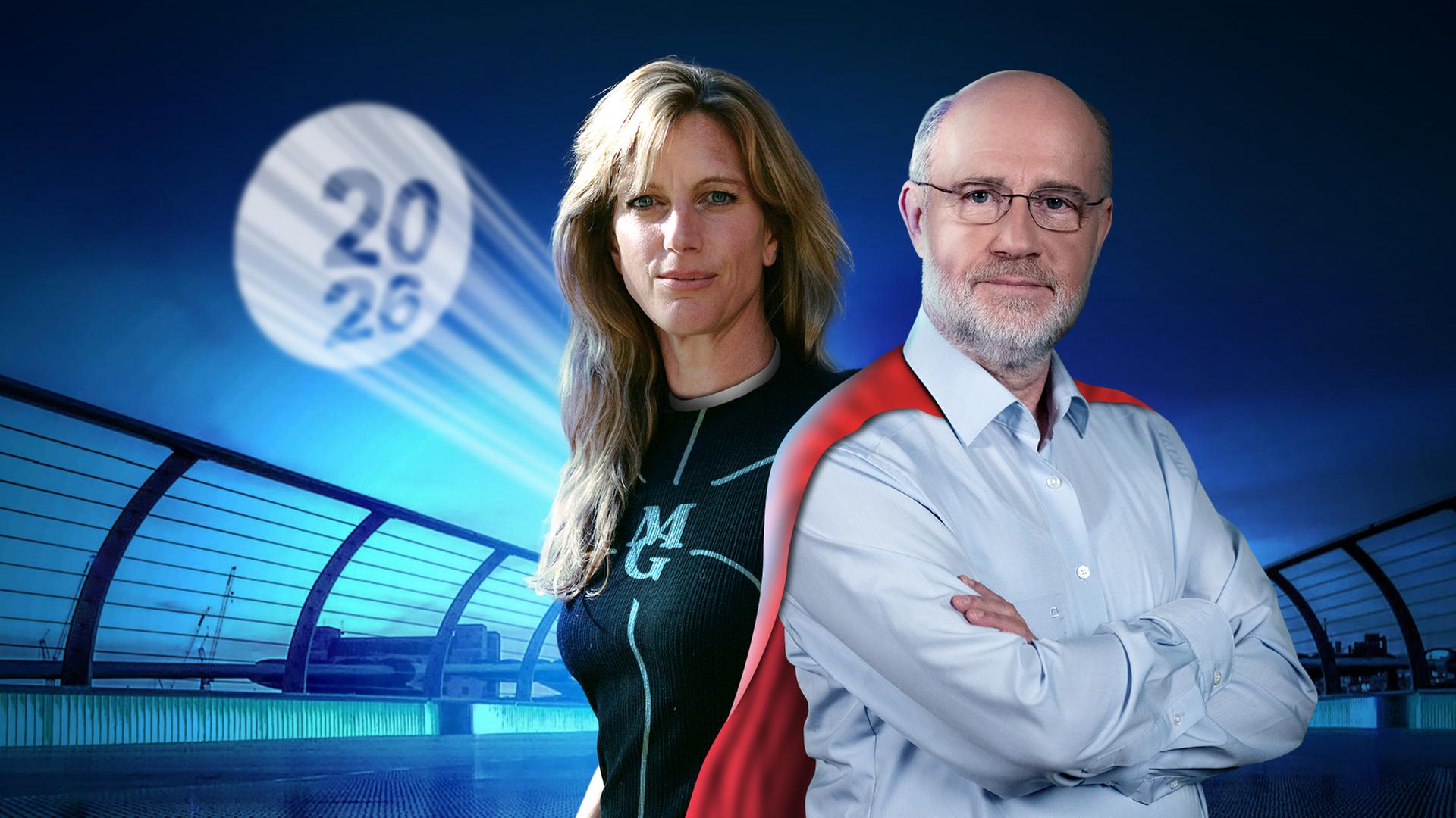 Prof. Maja Göpel und Prof. Harald Lesch