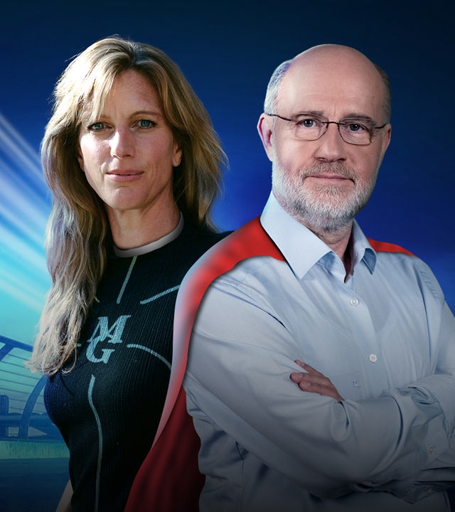 Prof. Maja Göpel und Prof. Harald Lesch