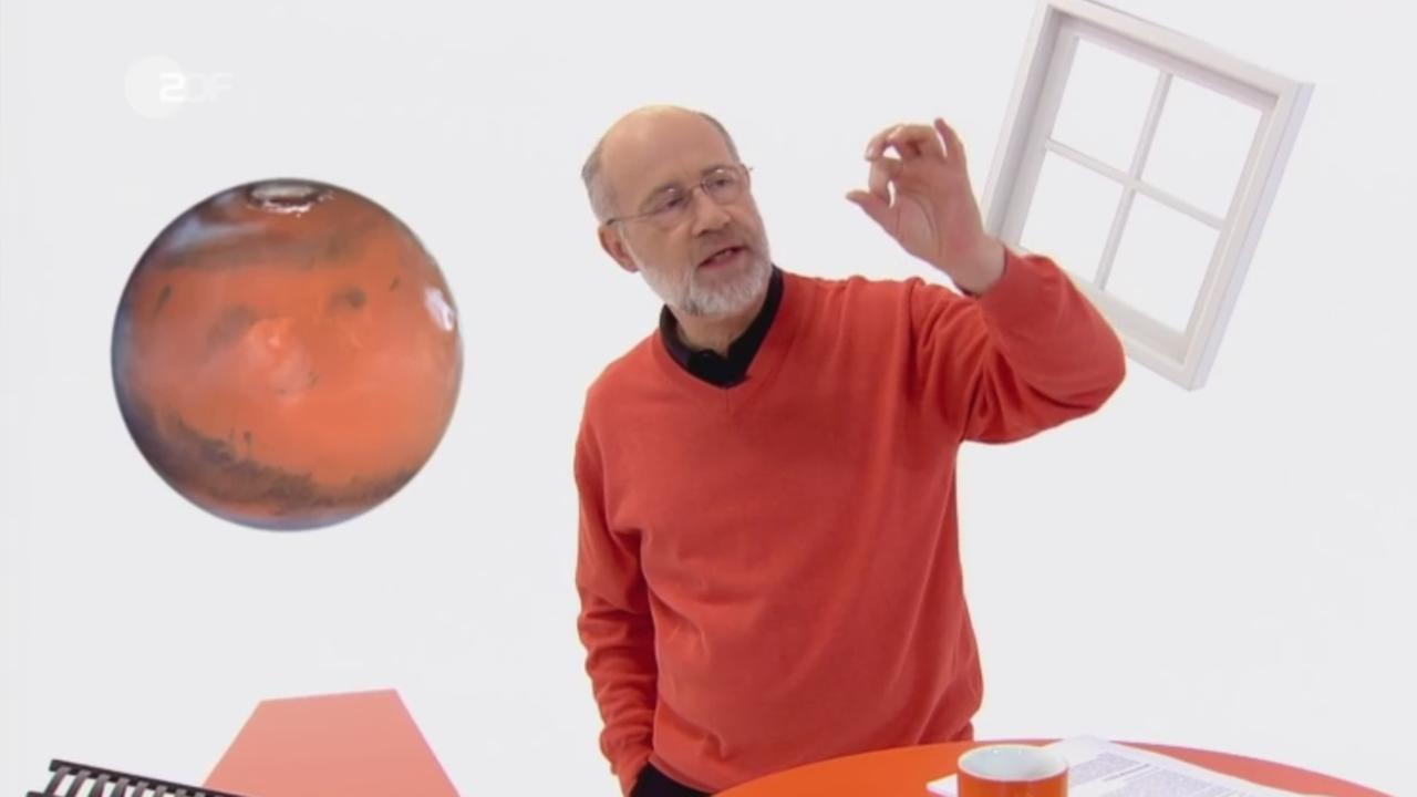 Harald Lesch in seinem Studio