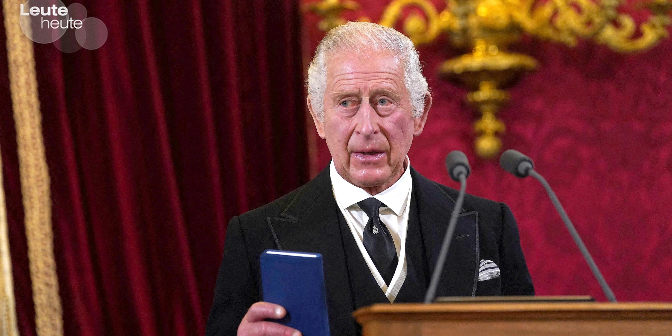 King Charles III. wurde in St. James's Palace offiziell zum neuen König von Großbritannien ernannt.