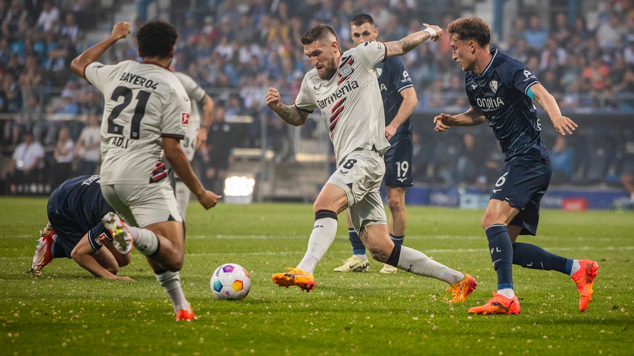 Bundesliga Bayer Leverkusen macht die 50 voll ZDFmediathek