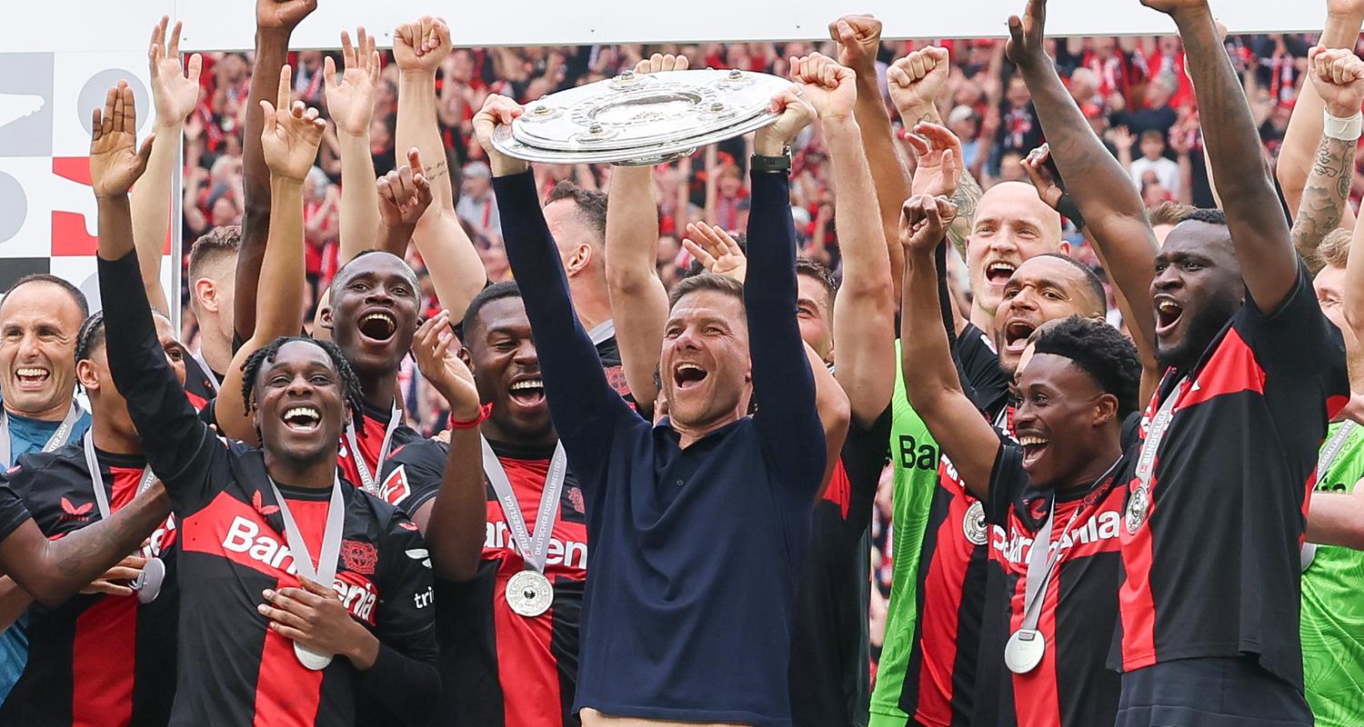 Bayer Leverkusen wird deutscher Fußballmeister 2024.