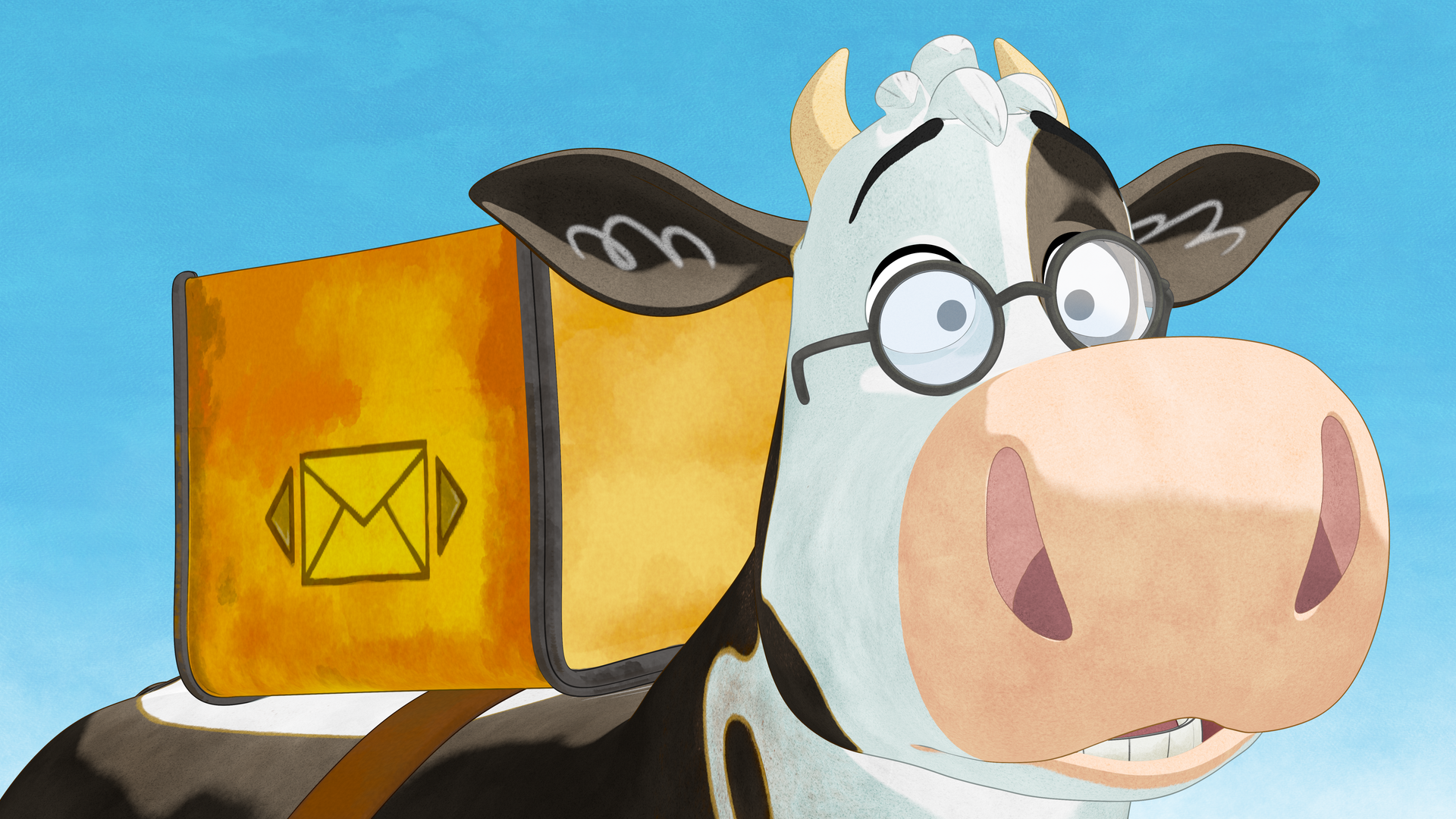 Lieselotte trägt eine Brille und guckt verdutzt.