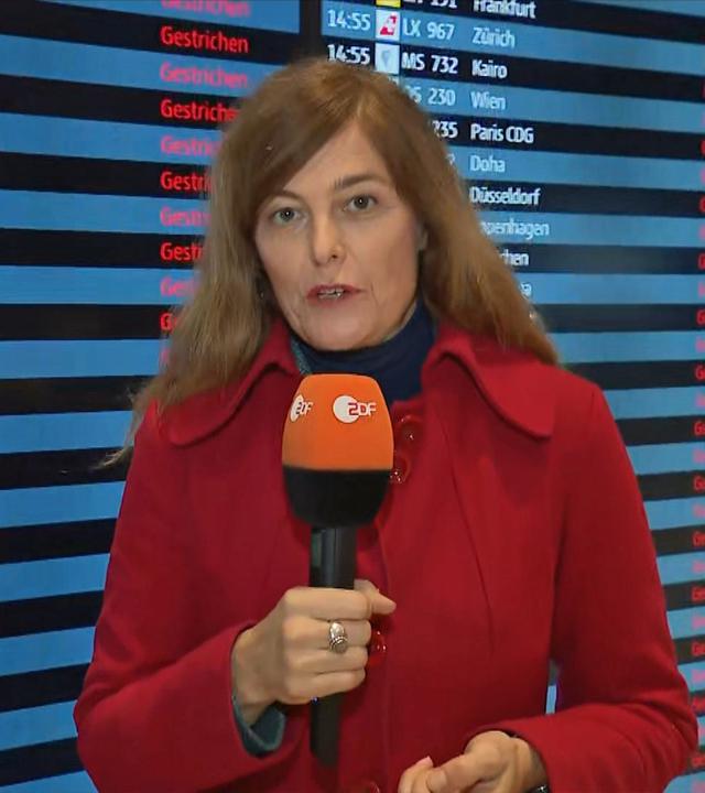 Katrin Lindner | ZDF-Reporterin auf dem Flughafen BER