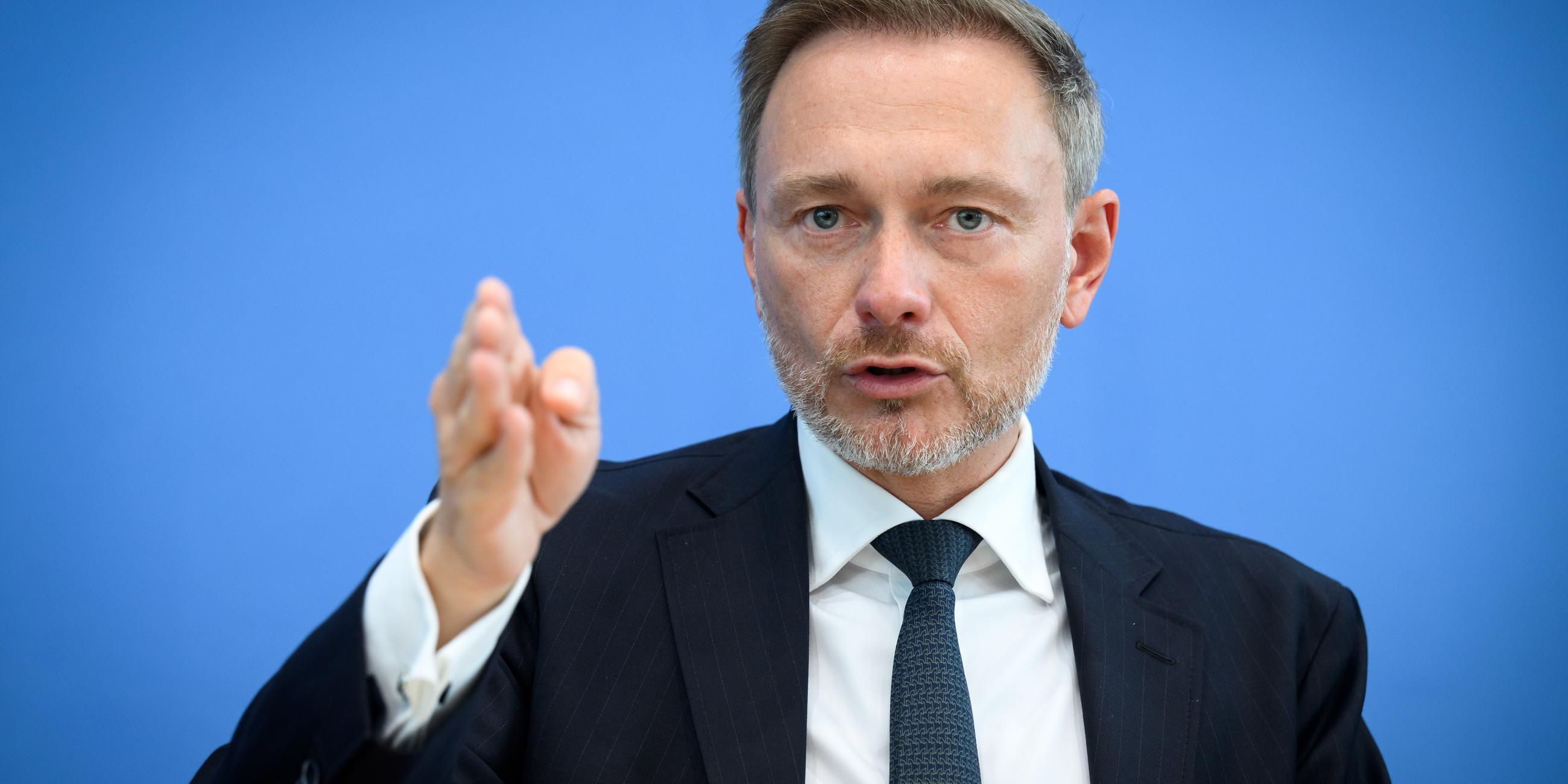 Bundesfinanzminister Christian Lindner