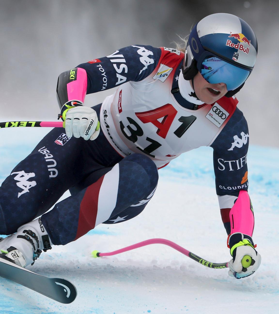 US-Skistar Lindsey Vonn glänzt bei Weltcup-Comeback - ZDFheute