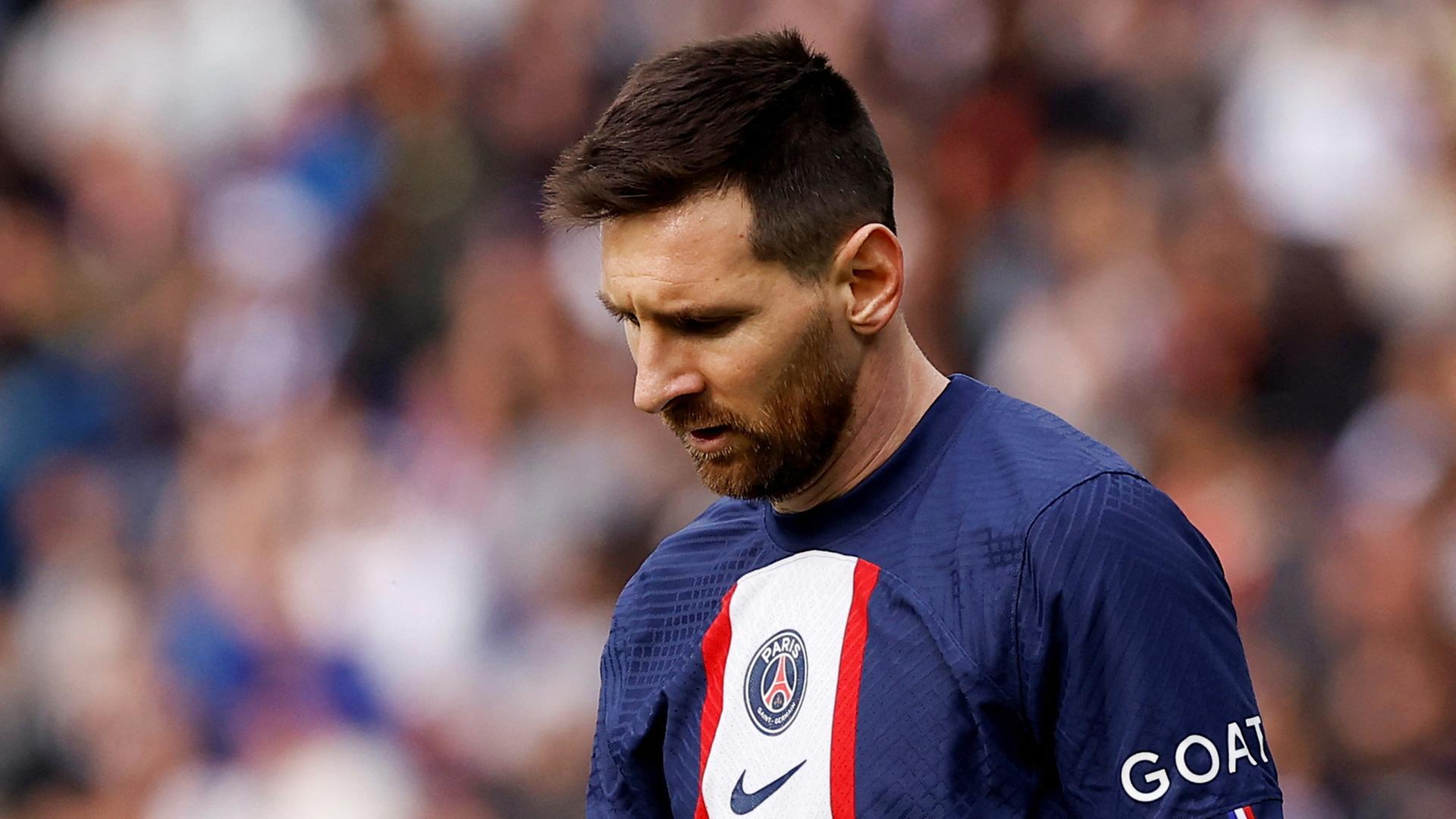 Lionel Messi, aufgenommen am 30.04.2023 in Paris (Frankreich)