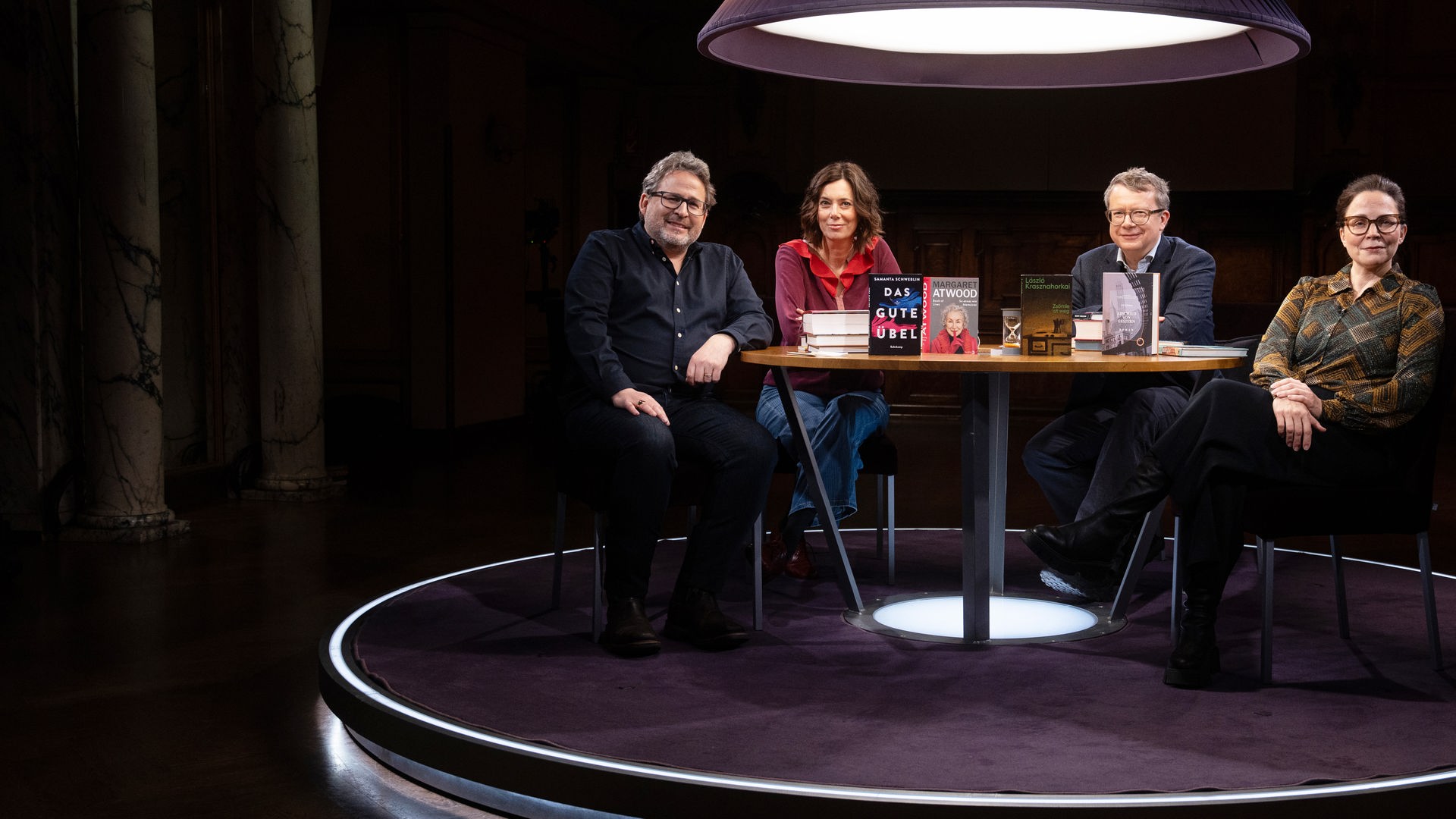 Thea Dorn und ihre Gäste im Literarischen Quartett