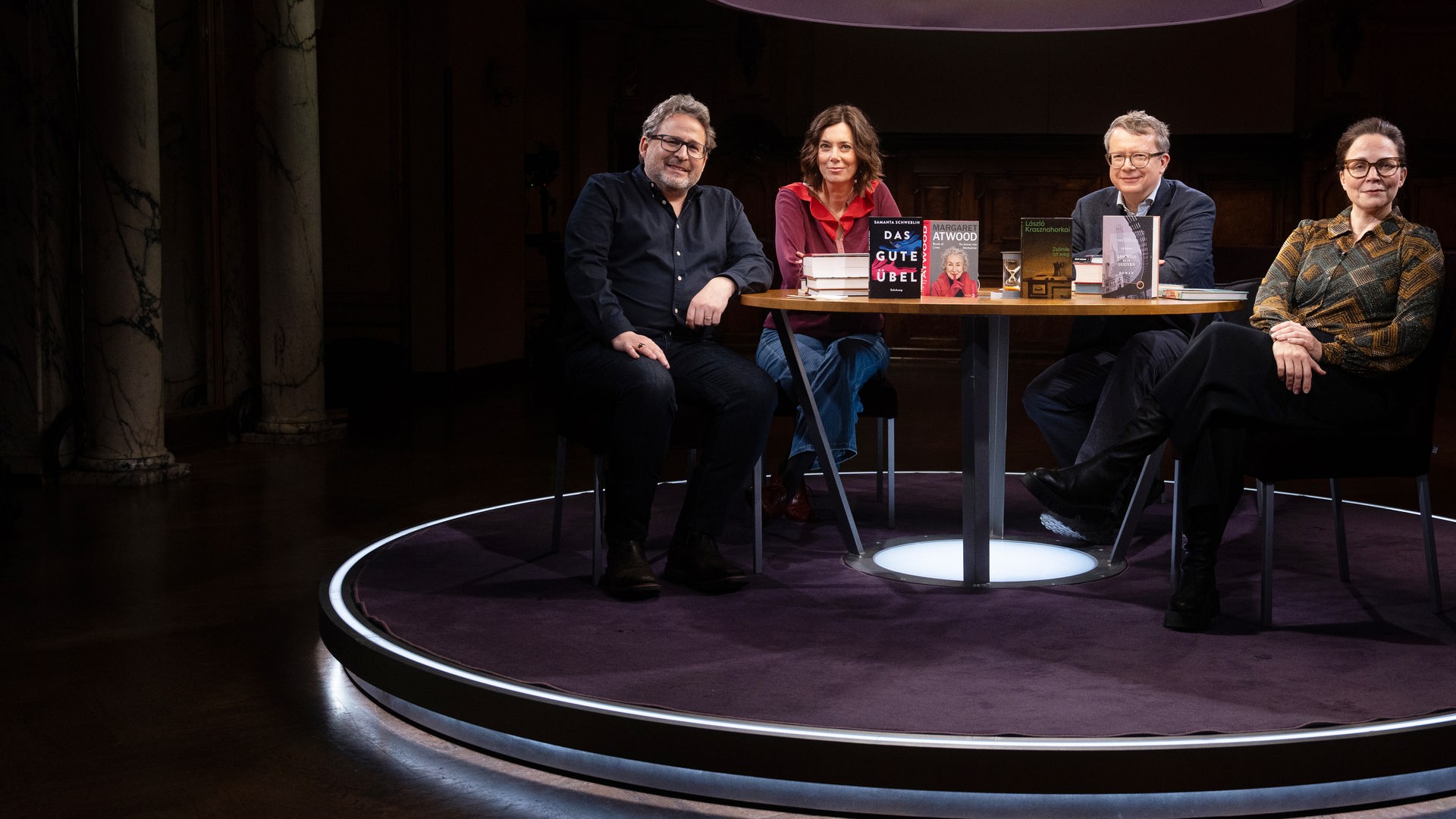 Thea Dorn und ihre Gäste im Literarischen Quartett