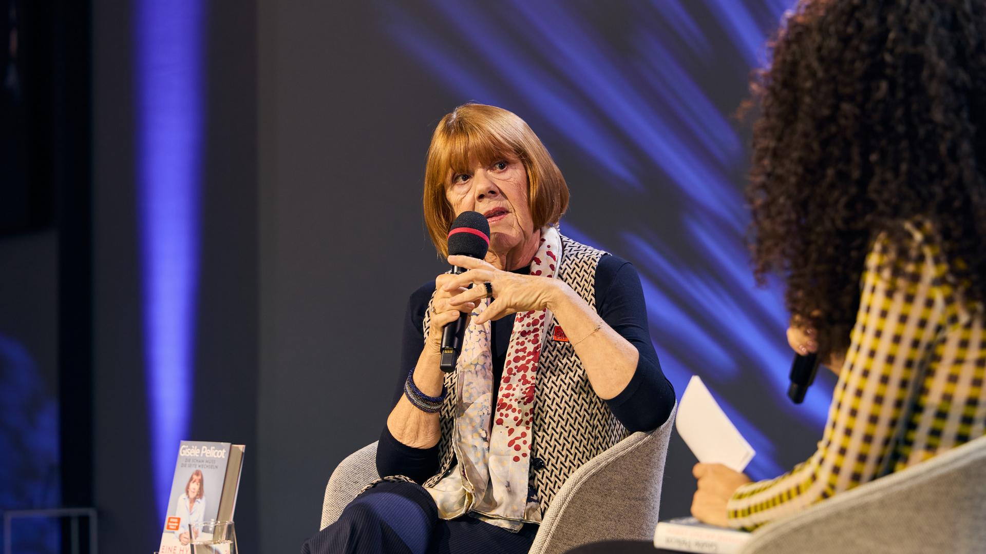 Gisèle Pelicot auf der Literaturbühne von ARD, ZDF und 3sat - Frankfurter Buchmesse